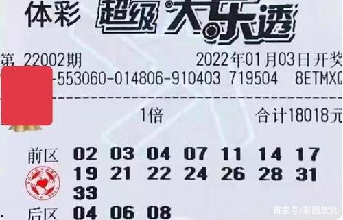 大乐透开奖号002,惊喜连连！